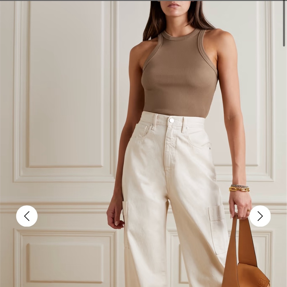Anine Bing Ty Ribbed Bodysuit